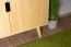 Vitrine Kiefer massiv natur Aurornis 26 - Abmessungen: 166 x 96 x 40 cm (H x B x T)