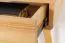 Schreibtisch Kiefer massiv natur Aurornis 63 - Abmessungen: 75 x 96 x 40 cm (H x B x T)