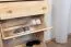 Schuhschrank Holz natur