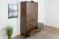 Schrank Altels 20, Farbe: Walnuss - Abmessungen: 185 x 91 x 51 cm (H x B x T)