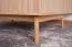 Kleine Nachtkommode Acrab 05 mit ABS Kantenschutz, 53 x 53 x 37, 1 Fach, 1 Tür, passend für Staubsaugroboter, für Schlafzimmer, Eiche Cremona