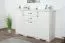 Kommode Falefa 10, Farbe: Elfenbein - 102 x 159 x 49 cm (H x B x T)
