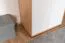 Drehtürenschrank / Kleiderschrank 12, Farbe: Buche / Weiß - 198 x 84 x 56 cm (H x B x T)