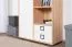 Kinderzimmer - Kommode Benjamin 26, Farbe: Buche / Weiß - 134 x 86 x 37 cm (H x B x T)
