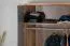 Drehtürenschrank / Kleiderschrank Lotofaga 15, Farbe: Grau / Walnuss - 227 x 181 x 59 cm (H x B x T)