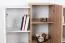 Kommode Gremda 02, Farbe: Eiche / Weiß - 134 x 110 x 45 cm (H x B x T)