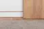 Kommode Gremda 02, Farbe: Eiche / Weiß - 134 x 110 x 45 cm (H x B x T)