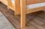 Etagenbett / Stockbett 90 x 190 cm "Easy Premium Line" K17/n, Buche Massivholz Natur lackiert, teilbar