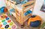 Etagenbett / Stockbett 90 x 190 cm für Kinder "Easy Premium Line" K17/n, Buche Massivholz Natur lackiert, teilbar