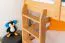 Etagenbett / Stockbett 90 x 200 cm für Kinder "Easy Premium Line" K17/n, Buche Massivholz Natur lackiert, teilbar