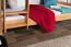 Etagenbett für Erwachsene "Easy Premium Line" K18/n, Kopfteil mit Löchern, Buche Vollholz massiv Natur - 90 x 190 cm, (L x B) teilbar