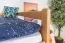 Etagenbett / Stockbett 120 x 190 cm für Kinder "Easy Premium Line" K24/n, Kopf- und Fußteil gerade, Buche Massivholz Natur lackiert, teilbar