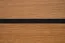 Esstisch Kastav 35, Farbe: Eiche / Schwarz - 280 x 94 cm (B x T)