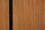 Esstisch Kastav 33, Farbe: Eiche / Schwarz - 260 x 94 cm (B x T)