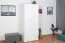 Kinderzimmer - Drehtürenschrank / Kleiderschrank Egvad 02, Farbe: Weiß / Buche - Abmessungen: 193 x 80 x 51 cm (H x B x T), mit 2 Türen, 3 Schubladen und 1 Fach