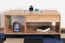 Couchtisch Pandrup 21, Farbe: Eiche - Abmessungen: 100 x 60 x 48 cm (B x T x H), mit 1 Schublade und 2 Fächern