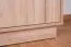 Kommode mit modernen Design Niel 07, Farbe: Eiche / Anthrazit - Abmessungen: 85 x 120 x 40 cm (H x B x T)