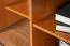 Schreibtisch Rosario 19, Farbe: Erle - 75 x 124 x 51 cm (H x B x T)