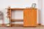 Schreibtisch Rosario 19, Farbe: Erle - 75 x 124 x 51 cm (H x B x T)