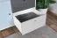 Jugendzimmer - Drehtürenschrank / Kleiderschrank Syrina 05, Farbe: Weiß / Grau / Blau - Abmessungen: 202 x 153 x 55 cm (H x B x T)