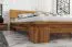 Doppelbett Tasman 04 Wildeiche massiv geölt - Liegefläche: 200 x 200 cm (B x L)