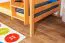 Etagenbett 120 x 190 cm | Massivholz: Buche | Natur Lackiert | umbaubar in zwei Einzelbetten | Premium-Qualität | inkl. Rollroste Abbildung