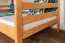 Etagenbett 120 x 200 cm | Massivholz: Buche | Natur Lackiert | umbaubar in zwei Einzelbetten | Premium-Qualität | inkl. Rollroste Abbildung