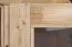 Holz-Gartenhaus 1,98 x 2,08 Meter (inkl. Dach) | Naturbelassen | Pultdach Abbildung