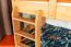 Etagenbett 90 x 190 cm | Massivholz: Buche | Natur Lackiert | umbaubar in zwei Einzelbetten | Premium-Qualität | inkl. Rollroste Abbildung