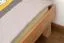 Massivholzbett | 160 x 200 cm | Kernbuche | Geölt Abbildung