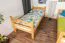 Etagenbett 90 x 190 cm | Massivholz: Buche | Natur Lackiert | umbaubar in zwei Einzelbetten | Premium-Qualität | inkl. Rollroste Abbildung