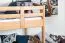 Stockbett 90 x 190 cm | Massivholz: Buche | Natur Lackiert | umbaubar in zwei Einzelbetten | Premium-Qualität | inkl. Rollroste Abbildung