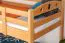 Etagenbett 90 x 190 cm | Massivholz: Buche | Natur Lackiert | umbaubar in zwei Einzelbetten | Premium-Qualität | inkl. Rollroste Abbildung