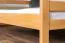 Etagenbett 140 x 200 cm | Massivholz: Buche | Natur Lackiert | umbaubar in zwei Einzelbetten | Premium-Qualität | inkl. Rollroste Abbildung