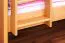 Stockbett 90 x 200 cm | Massivholz: Buche | Natur Lackiert | umbaubar in zwei Einzelbetten | Premium-Qualität | inkl. Rollroste Abbildung