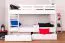 Massivholz Etagenbett inkl. Stauraum für Kinder und Jugendliche | inkl. 2 Schubkästen | Matratzenmaß: 90 x 200 cm | Weiß Lackiert | umbaubar in 2 Einzelbetten | Premium-Qualität | inkl. Rollroste Abbildung