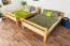 Etagenbett 140 x 200 cm | Massivholz: Buche | Natur Lackiert | umbaubar in zwei Einzelbetten | Premium-Qualität | inkl. Rollroste Abbildung