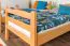 Etagenbett 90 x 200 cm | Massivholz: Buche | Natur Lackiert | umbaubar in zwei Einzelbetten | Premium-Qualität | inkl. Rollroste Abbildung