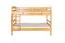 Etagenbett 90 x 200 cm | Massivholz: Buche | Natur Lackiert | umbaubar in zwei Einzelbetten | Premium-Qualität | inkl. Rollroste Abbildung