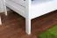 Etagenbett 90 x 190 cm | Massivholz: Buche | Weiß Lackiert | umbaubar in zwei Einzelbetten | Premium-Qualität | inkl. Rollroste Abbildung