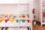 Funktions-Etagenbett 90 x 200 cm mit 2 Schubladen als Stauraum | Massivholz: Buche | Weiß Lackiert | umbaubar in zwei Einzelbetten | Premium-Qualität | inkl. Rollroste Abbildung
