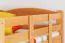 Etagenbett 90 x 200 cm | Massivholz: Buche | Natur Lackiert | umbaubar in zwei Einzelbetten | Premium-Qualität | inkl. Rollroste Abbildung