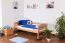 Kinderzimmer-Bett 90 x 190 cm | Massivholz: Buche | Natur Lackiert Abbildung