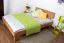 Eiche-Bett massiv | 120 x 200 cm | Eiche | Geölt Abbildung