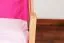 Bettrahmen für Kinder / Kinderzimmer-Bett 90 x 190 cm | Massivholz: Buche | Natur Lackiert | besonders hohe Qualität Abbildung