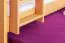 90 x 200 cm Jugendetagenbett inkl. Bettkasten als 3. Liegefläche | Massivholz: Buche | Natur Lackiert | umbaubar in 2 Einzelbetten | Bettkasten als Stauraum oder Liegefläche | inkl. Rollroste Abbildung