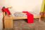 Kinderbett 80 x 200 cm | Massivholz: Kiefer | Natur Lackiert Abbildung