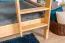Stockbett für Kinderzimmer 140 x 190 cm | Massivholz: Buche | Natur Lackiert | umbaubar in 2 Einzelbetten | inkl. Rollroste Abbildung