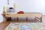 Kinderbett 140 x 200 cm | Massivholz: Buche | Natur Lackiert Abbildung