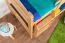 Etagenbett für Kinder 90 x 200 cm | Massivholz: Buche | Natur Lackiert | umbaubar in 2 Einzelbetten | inkl. Rollroste Abbildung